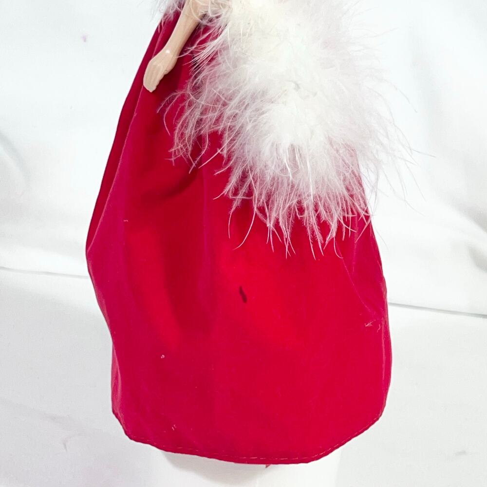 Vintage Betty Boop Fashion Doll Red Dress White Feathers Precious Kids 1998 - Picture 12 of 15